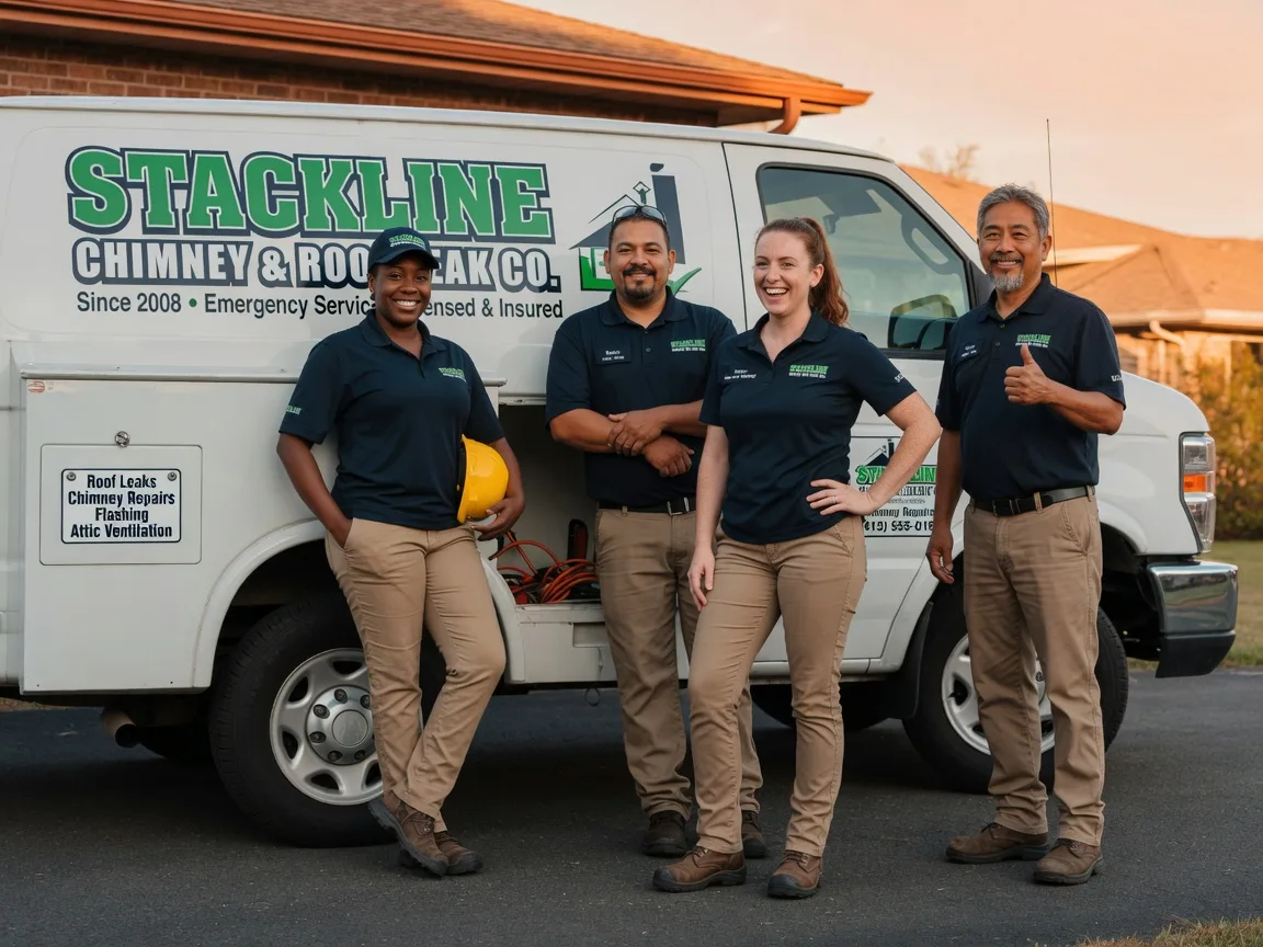 Chimney flashing repair company in Webster, KY